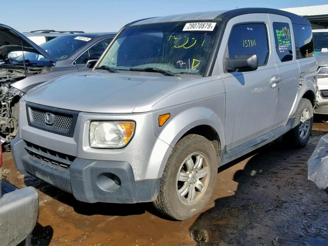 5J6YH18706L006224 - 2006 HONDA ELEMENT EX SILVER photo 2