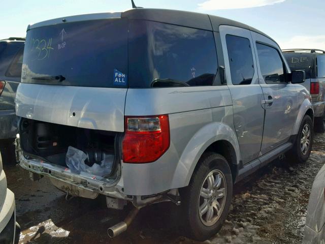 5J6YH18706L006224 - 2006 HONDA ELEMENT EX SILVER photo 4