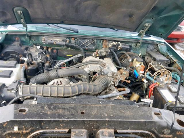 4F4ZR17U91TM06720 - 2001 MAZDA B3000 CAB GREEN photo 7