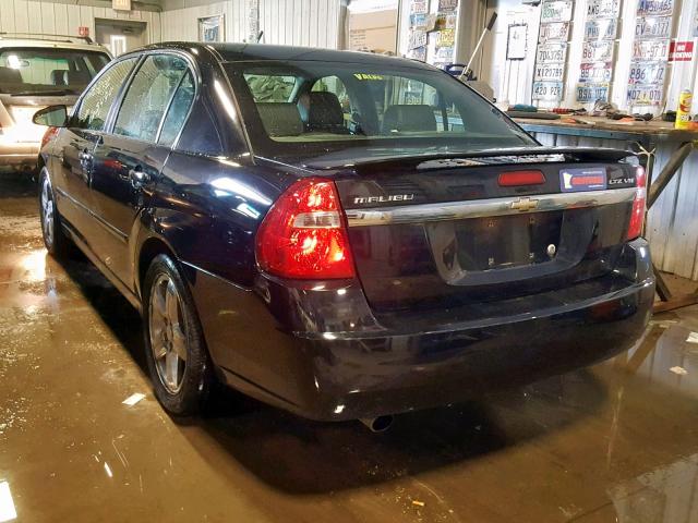 1G1ZU57N47F203399 - 2007 CHEVROLET MALIBU LTZ BLACK photo 3