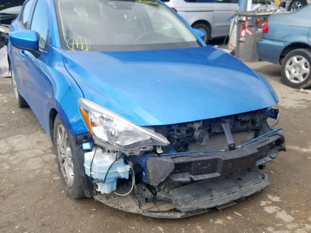 3MYDLBZV3GY103224 - 2016 TOYOTA SCION IA BLUE photo 1