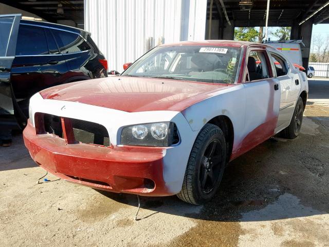 2B3CA3CV0AH181344 - 2010 DODGE CHARGER SX BURGUNDY photo 2