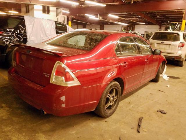 3FAHP01158R119833 - 2008 FORD FUSION SE  photo 4