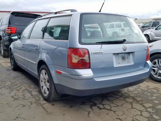 WVWWH63B01E258705 - 2001 VOLKSWAGEN PASSAT GLX 蓝色 照片 3
