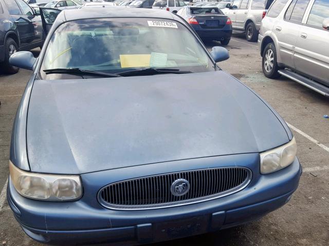 1G4HR54K8YU262169 - 2000 BUICK LESABRE LI BLUE photo 10