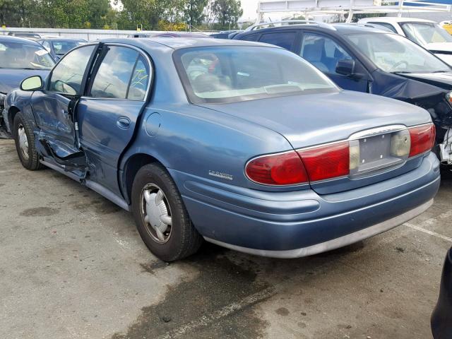 1G4HR54K8YU262169 - 2000 BUICK LESABRE LI BLUE photo 3