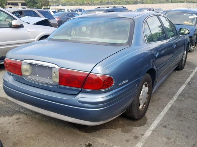 1G4HR54K8YU262169 - 2000 BUICK LESABRE LI BLUE photo 4