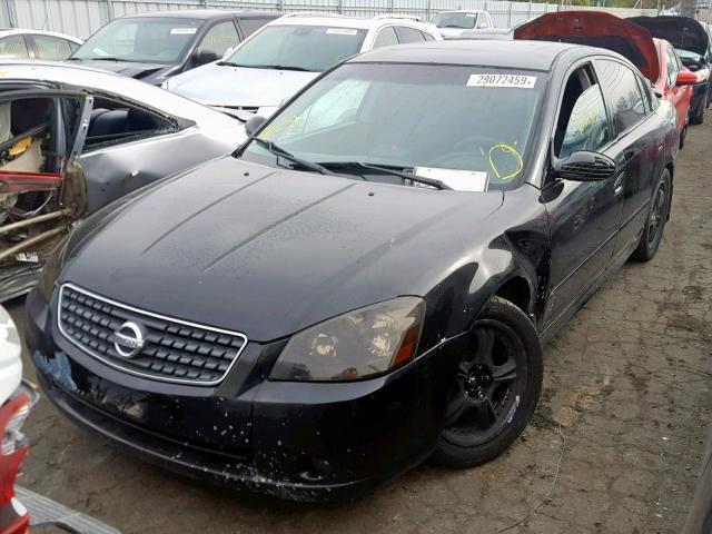 1N4BL11D55N461623 - 2005 NISSAN ALTIMA SE BLACK photo 2