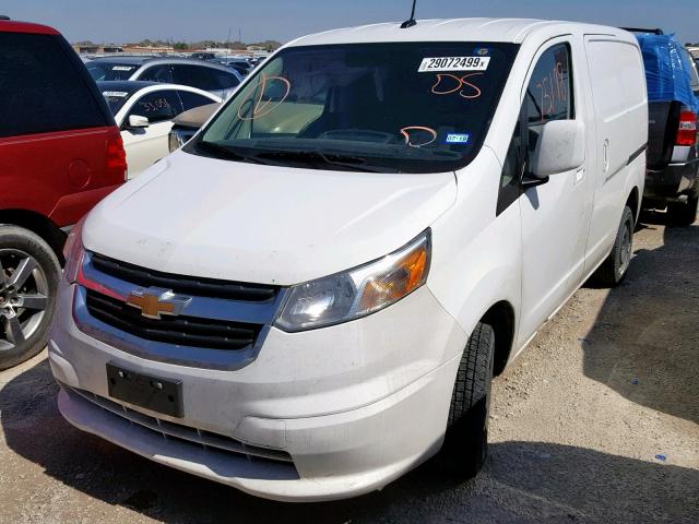 3N63M0ZN4FK706077 - 2015 CHEVROLET CITY EXPRE WHITE photo 2