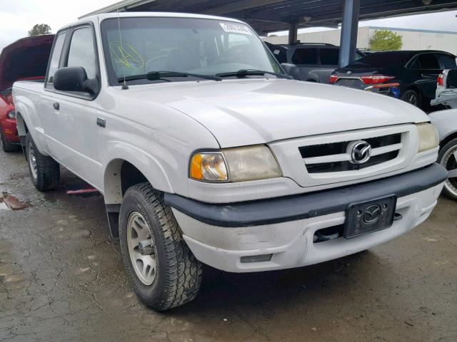 4F4YR16U51TM13452 - 2001 MAZDA B3000 CAB WHITE photo 1