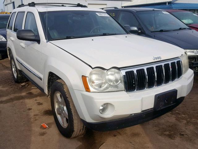 1J4HR58N85C727845 - 2005 JEEP GRAND CHER WHITE photo 1