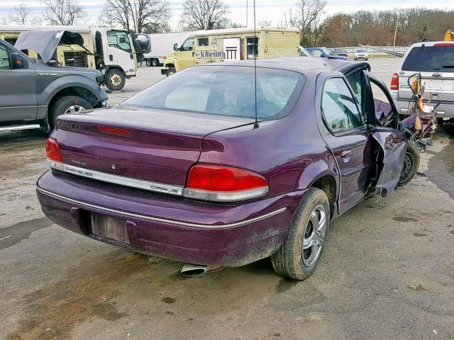 1C3EJ56H2XN554087 - 1999 CHRYSLER CIRRUS LX/ BURGUNDY photo 4