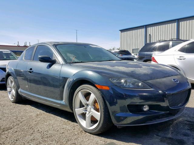 JM1FE173840135069 - 2004 MAZDA RX8 GRAY photo 1