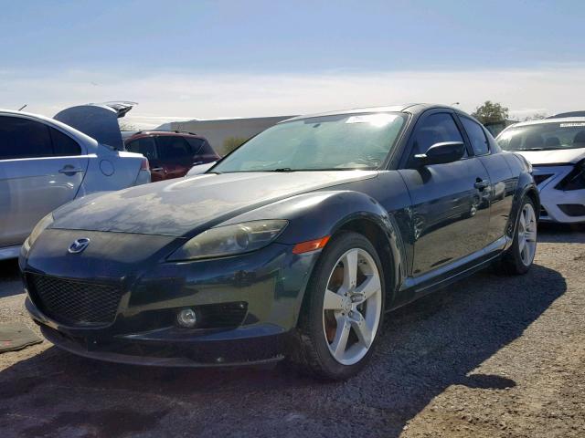 JM1FE173840135069 - 2004 MAZDA RX8 GRAY photo 2