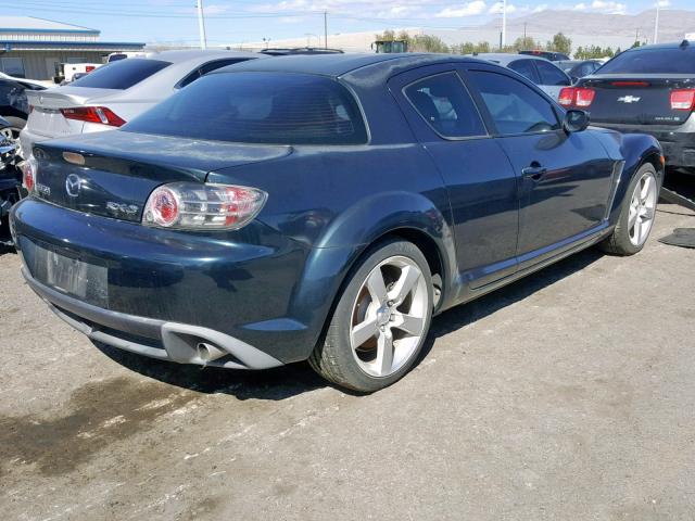 JM1FE173840135069 - 2004 MAZDA RX8 GRAY photo 4