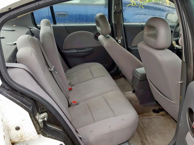 1G8AJ52F45Z110191 - 2005 SATURN ION LEVEL WHITE photo 6