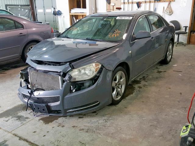 1G1ZH57B084225486 - 2008 CHEVROLET MALIBU 1LT 灰色 照片 2