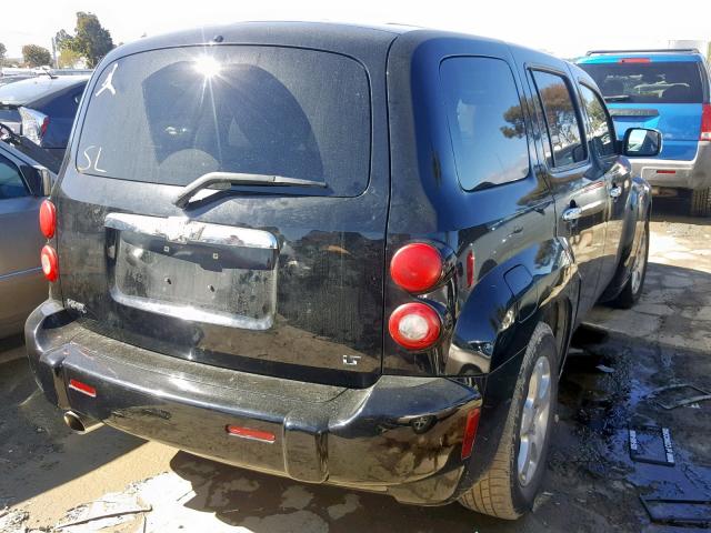 3GNDA23P57S596431 - 2007 CHEVROLET HHR LT BLACK photo 4