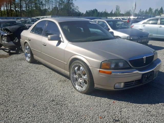 1LNHM86S12Y702097 - 2002 LINCOLN LS GOLD photo 1