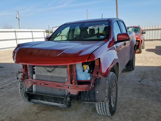 1GCGSCE31G1369452 - 2016 CHEVROLET COLORADO L RED photo 2