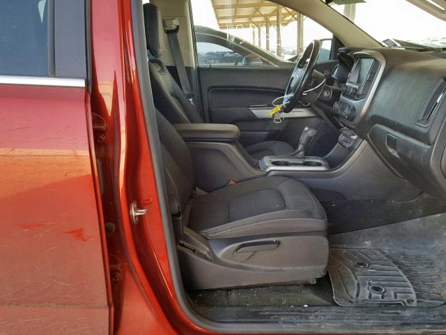 1GCGSCE31G1369452 - 2016 CHEVROLET COLORADO L RED photo 5