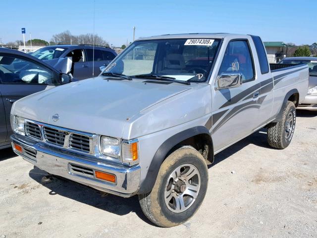 1N6SD16Y1VC342494 - 1997 NISSAN TRUCK KING SILVER photo 2