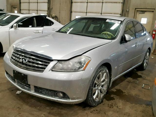 JNKAY01F56M255811 - 2006 INFINITI M35 BASE GRAY photo 2