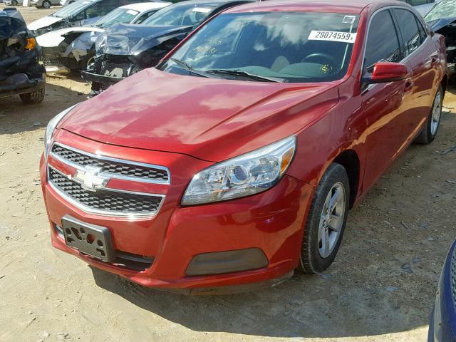 1G11D5RR0DF115250 - 2013 CHEVROLET MALIBU 1LT 红色 照片 2