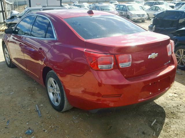 1G11D5RR0DF115250 - 2013 CHEVROLET MALIBU 1LT 红色 照片 3