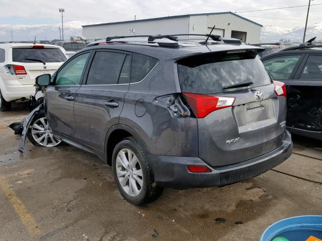 2T3DFREV2FW338075 - 2015 TOYOTA RAV4 LIMIT GRAY photo 3