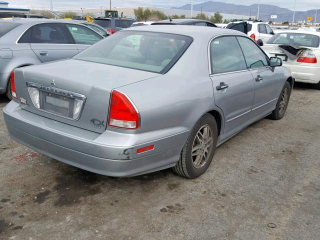 6MMAP67P82T016363 - 2002 MITSUBISHI DIAMANTE L SILVER photo 4