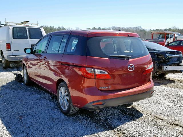 JM1CW2BL8F0186877 - 2015 MAZDA 5 SPORT MAROON photo 3