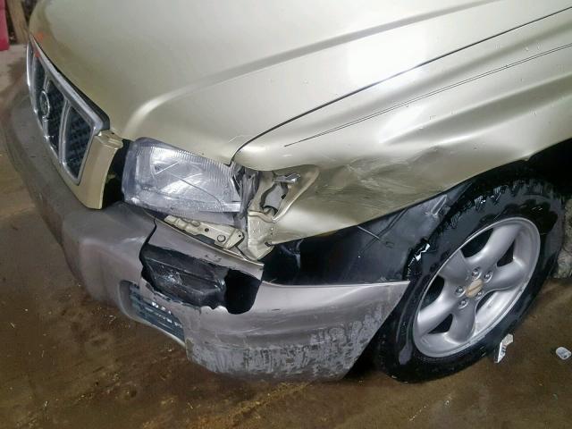 JF1SF65592H706683 - 2002 SUBARU FORESTER S BEIGE photo 9