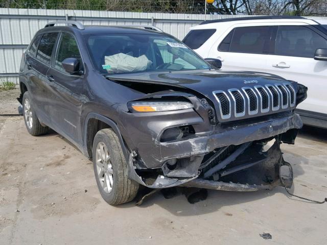 1C4PJLLB9JD552097 - 2018 JEEP CHEROKEE L GRAY photo 1