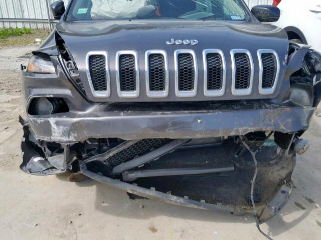 1C4PJLLB9JD552097 - 2018 JEEP CHEROKEE L GRAY photo 9