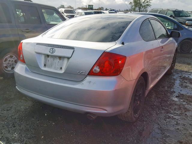 JTKDE177860098062 - 2006 TOYOTA SCION TC 银色 照片 4
