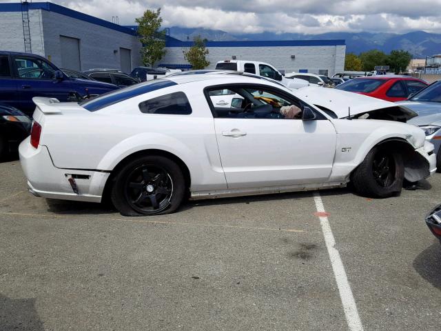 1ZVFT82HX65247697 - 2006 FORD MUSTANG GT WHITE photo 9