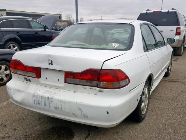 JHMCG56611C001691 - 2001 HONDA ACCORD EX WHITE photo 4