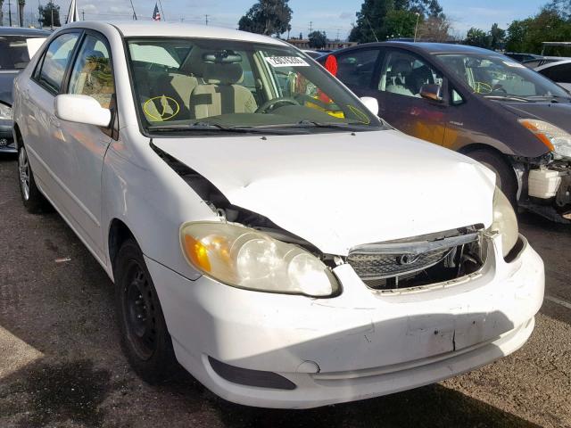 1NXBR32E47Z900911 - 2007 TOYOTA COROLLA CE WHITE photo 1