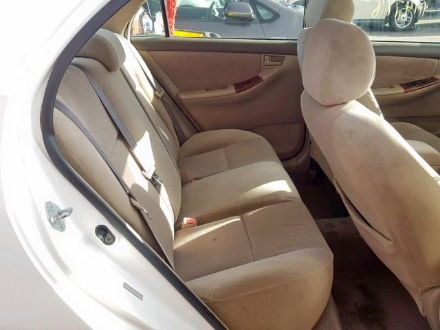 1NXBR32E47Z900911 - 2007 TOYOTA COROLLA CE WHITE photo 6