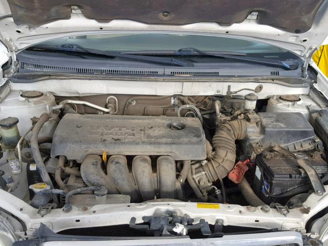 1NXBR32E47Z900911 - 2007 TOYOTA COROLLA CE WHITE photo 7