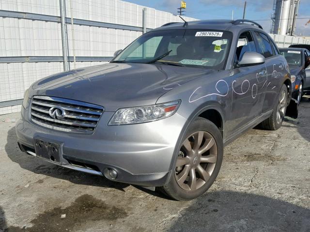 JNRAS08U16X105278 - 2006 INFINITI FX35 GRAY photo 2