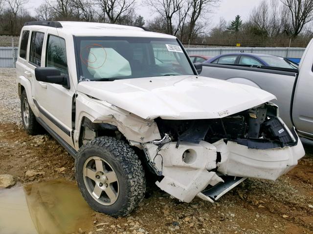 1J8HG48K19C518635 - 2009 JEEP COMMANDER თეთრი ფოტო 1