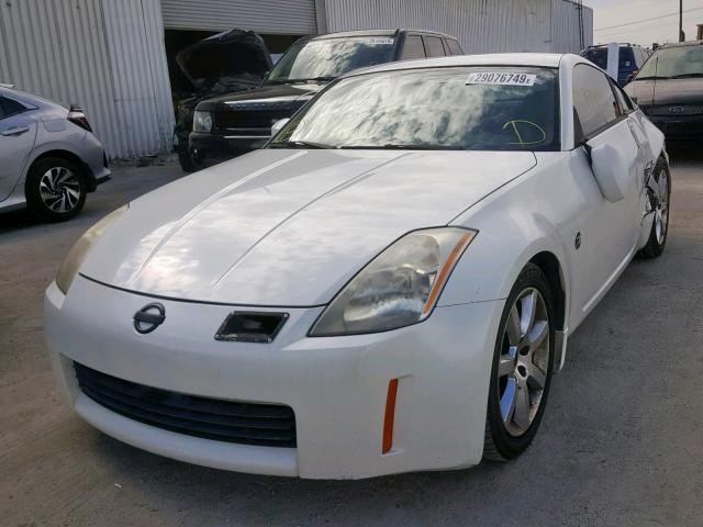 JN1AZ34E03T019848 - 2003 NISSAN 350Z COUPE WHITE photo 2