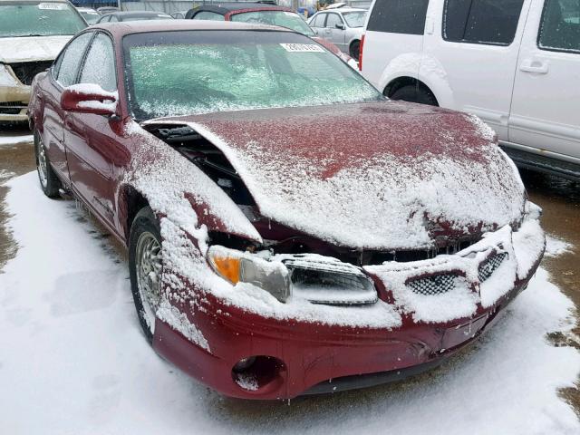 1G2WK52JXYF334847 - 2000 PONTIAC GRAND PRIX 栗色 照片 1