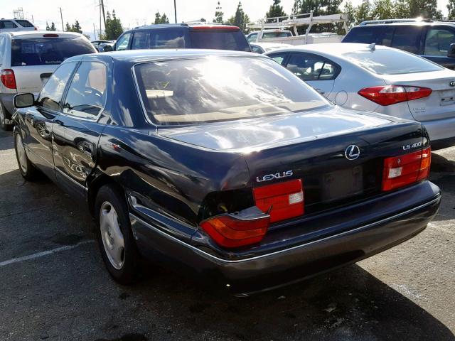 JT8BH28F4W0138444 - 1998 LEXUS LS 400 BLACK photo 3