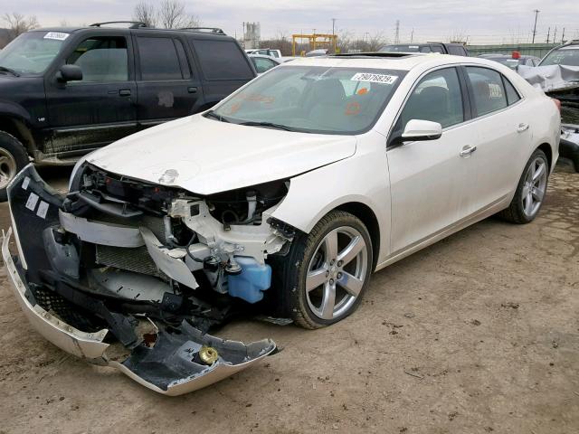1G11J5SX0EF122203 - 2014 CHEVROLET MALIBU LTZ თეთრი ფოტო 2