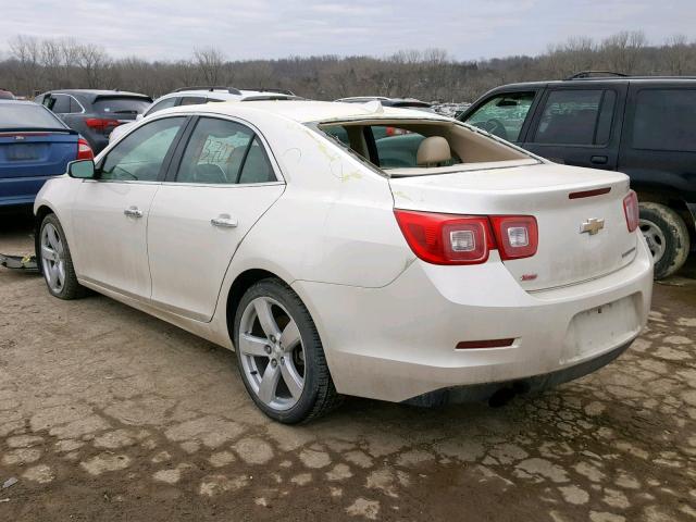 1G11J5SX0EF122203 - 2014 CHEVROLET MALIBU LTZ თეთრი ფოტო 3
