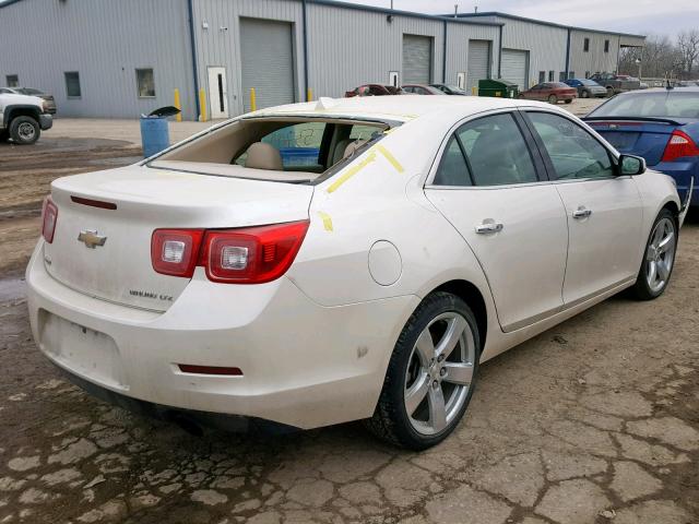 1G11J5SX0EF122203 - 2014 CHEVROLET MALIBU LTZ თეთრი ფოტო 4