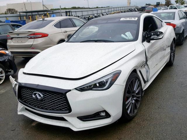 JN1FV7EL8HM700895 - 2017 INFINITI Q60 RED SP WHITE photo 2